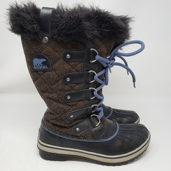 Sorel Tofino II boots Herringbone tweed size 6 - Picture 2 of 7